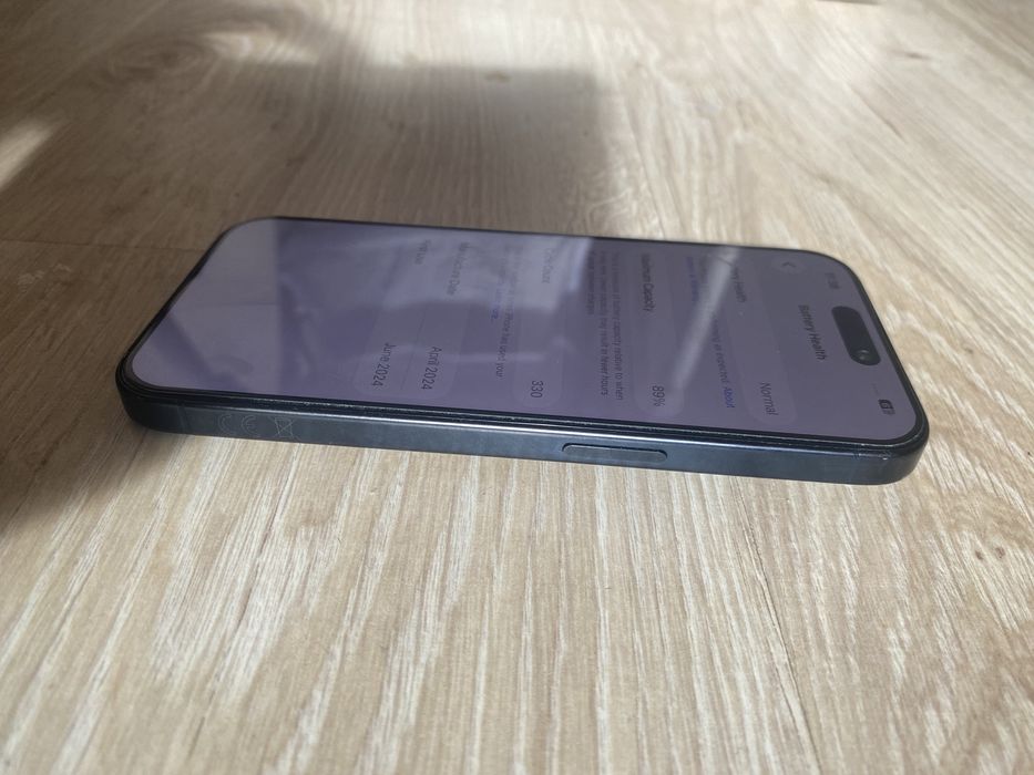 iPhone 15 Pro – 128GB | Battery Health: 89% С кутия и зарядно