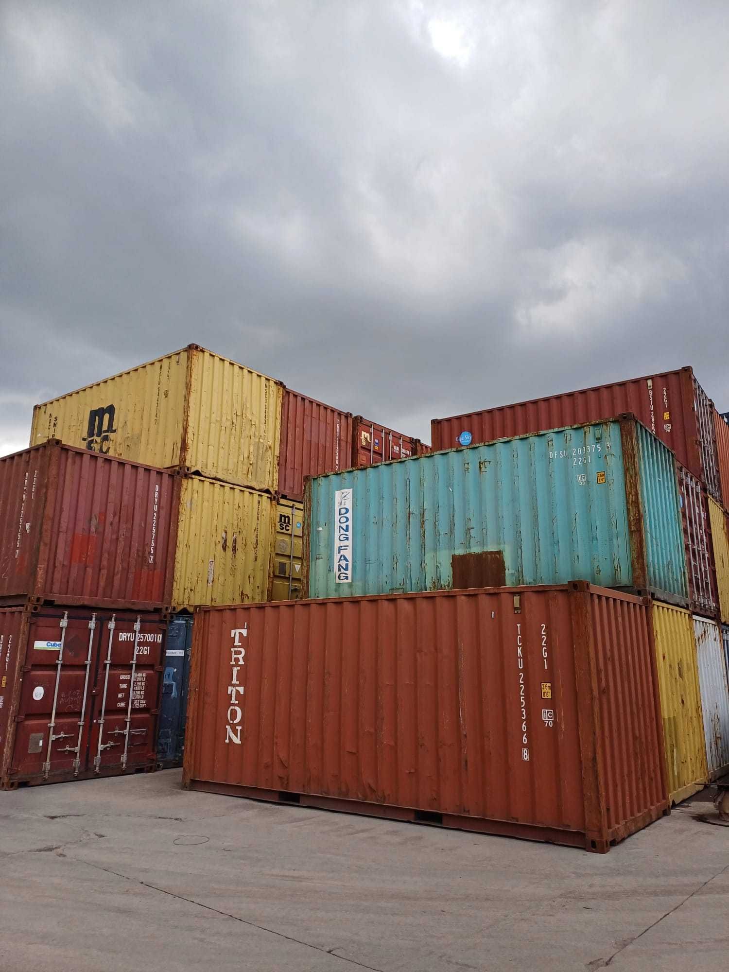 Container Maritim 6m NOI si SH – Lot 2024, Preturi mici!