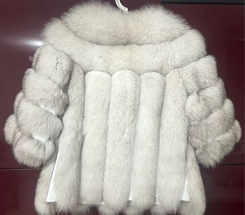 Haină blana de vulpe