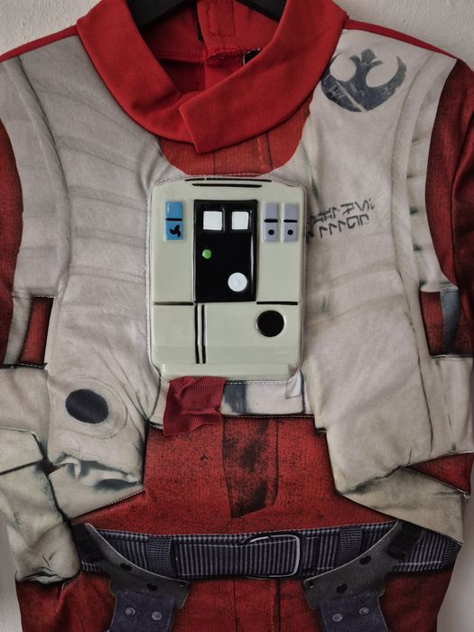Нов детски костюм  X-WING POE RUBIES STAR WARS , размер 5-6г и 7-8г