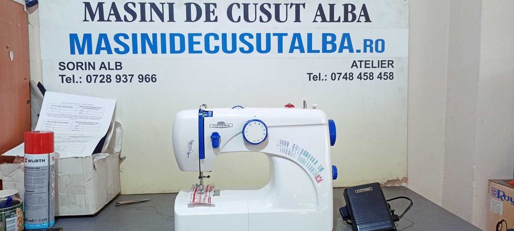 Masina de cusut Vitoria impecabila piese metalice