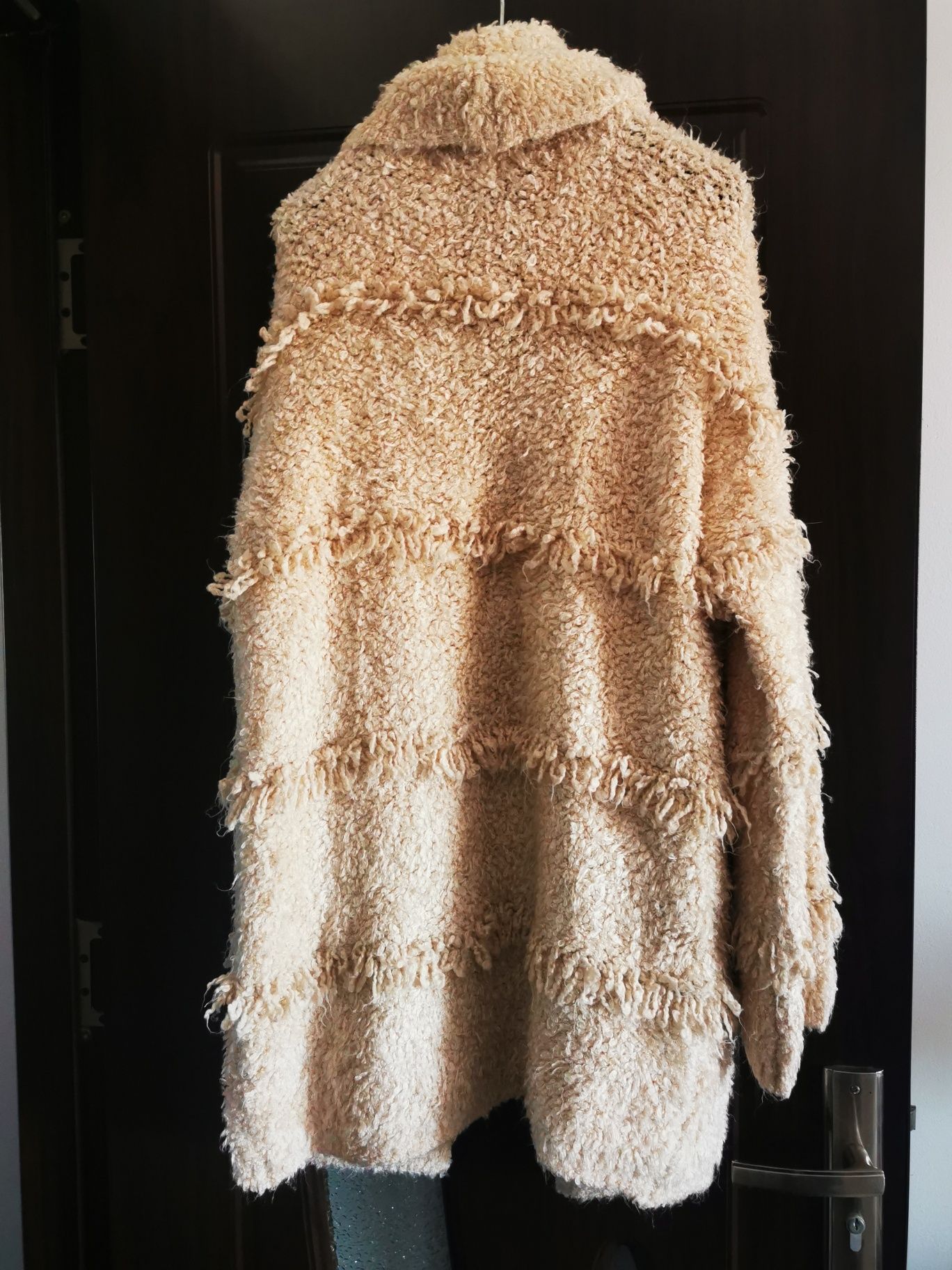 Cardigan gros crem