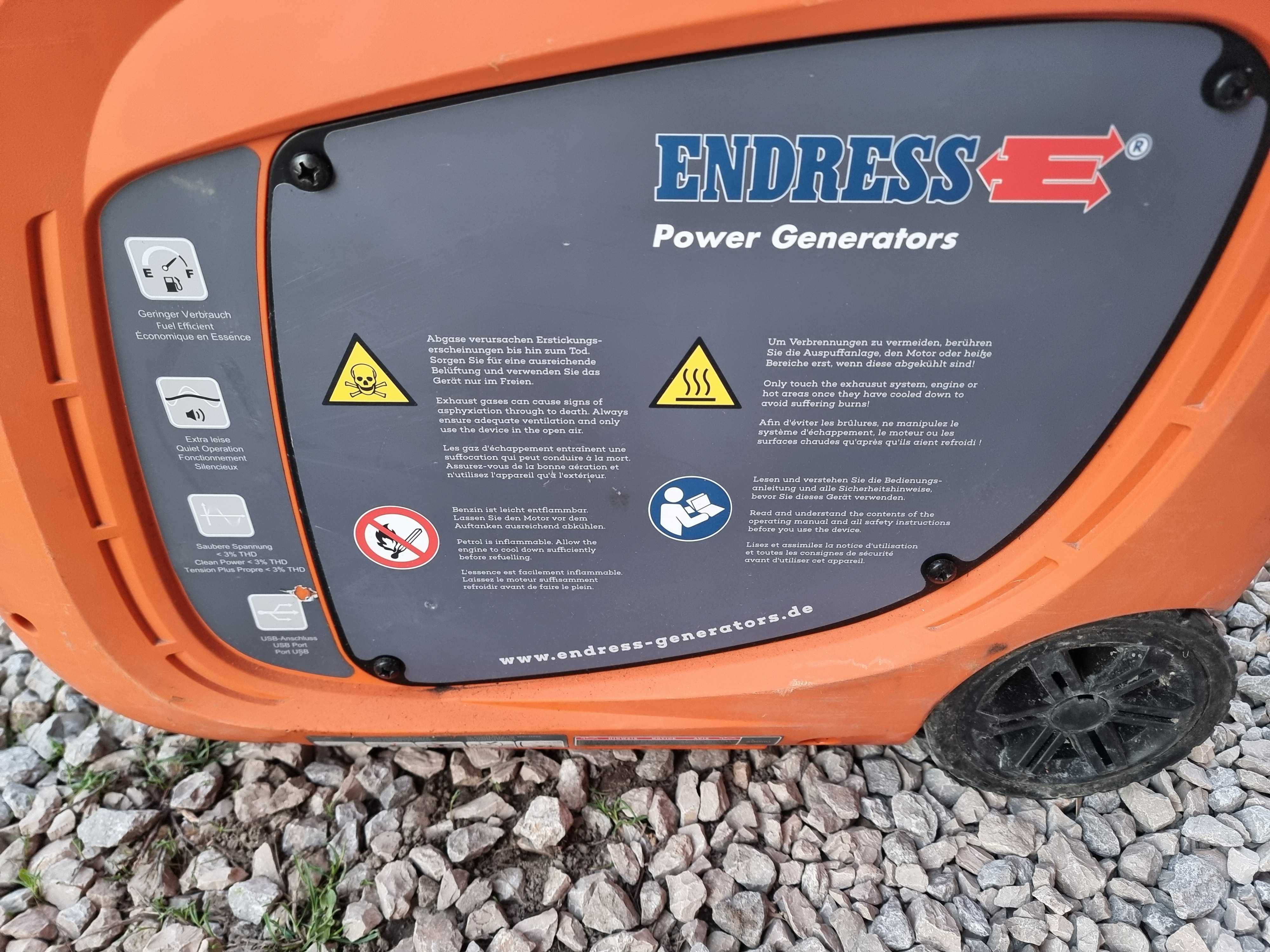 ENDRESS  ESE 3000i-Honda-Yamaha -  инверторен генератор 3.3 KW