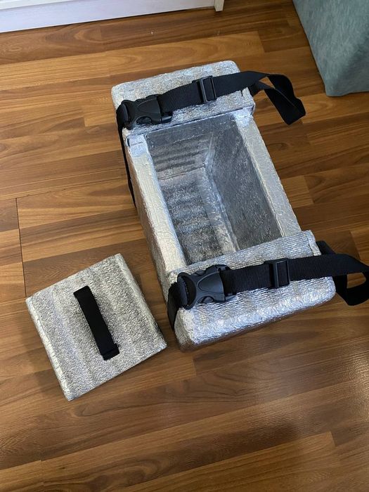 Переносной холодильник.