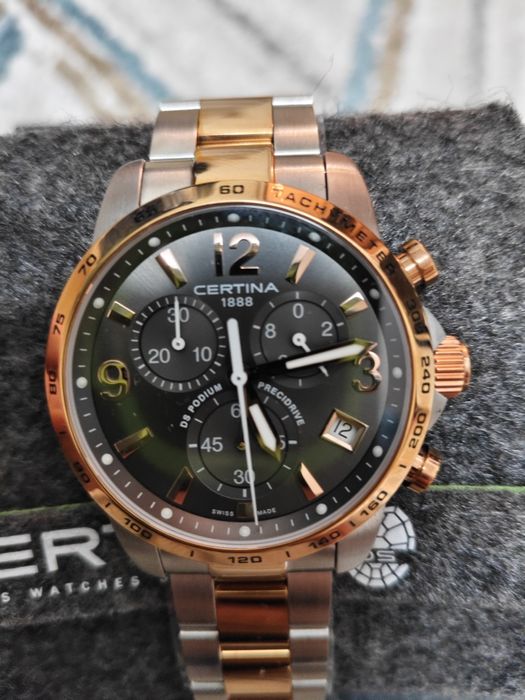 Новые часы Certina DS Podium precidrive Chronograph