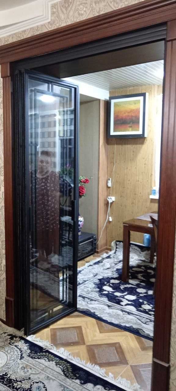 Раздвижные перегородки в стиле лофт