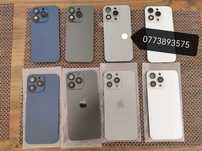 Capac spate + rama + sticla lentile camera iPhone 15 pro / Pro Max
