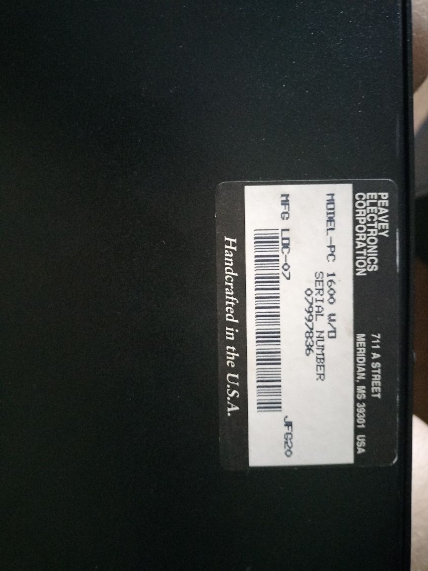 Peavey PC 1600 – Controler MIDI profesional cu 16 fader-e