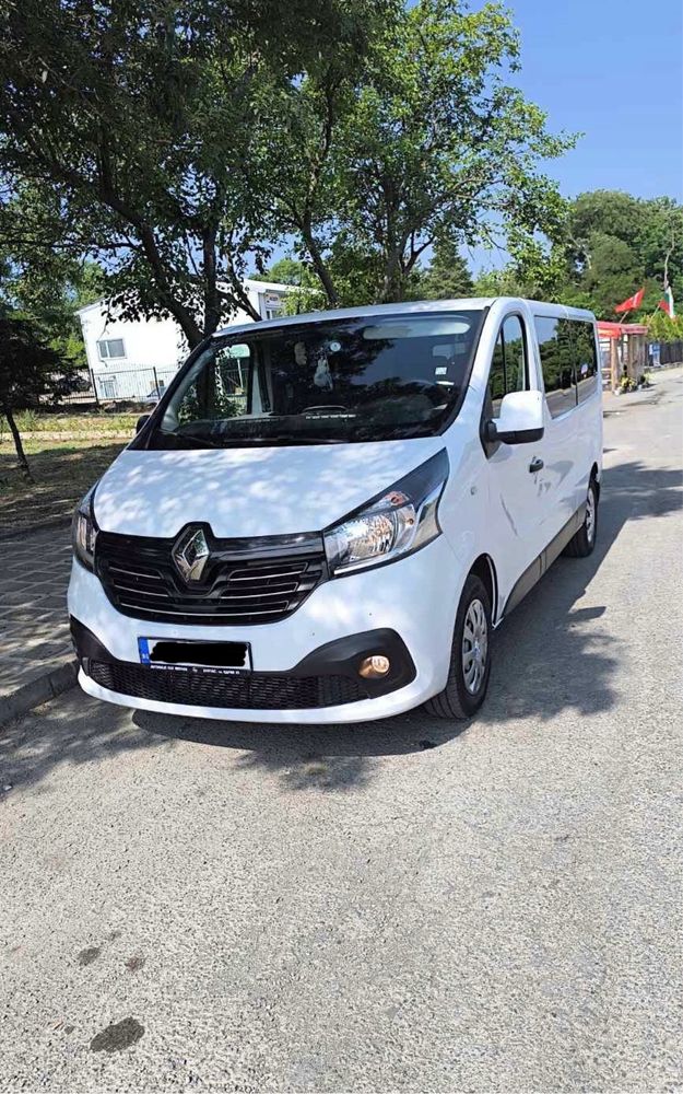Renault Trafic/ 1.6/125к.с./ LONG BASE/ Пътнически 8+ 1/ Верига