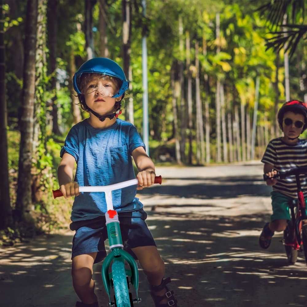 Bicicleta fara pedale roti 12 inch EVA, cu scaun si ghidon reglabil