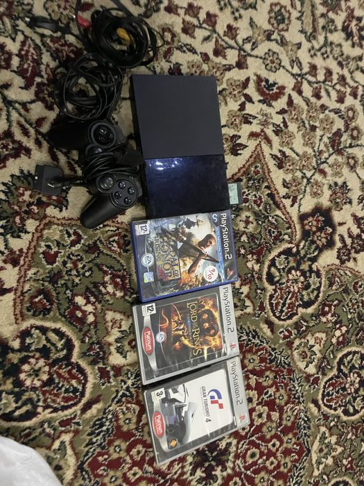 Playstation 2 zor +3 ta oyin diski