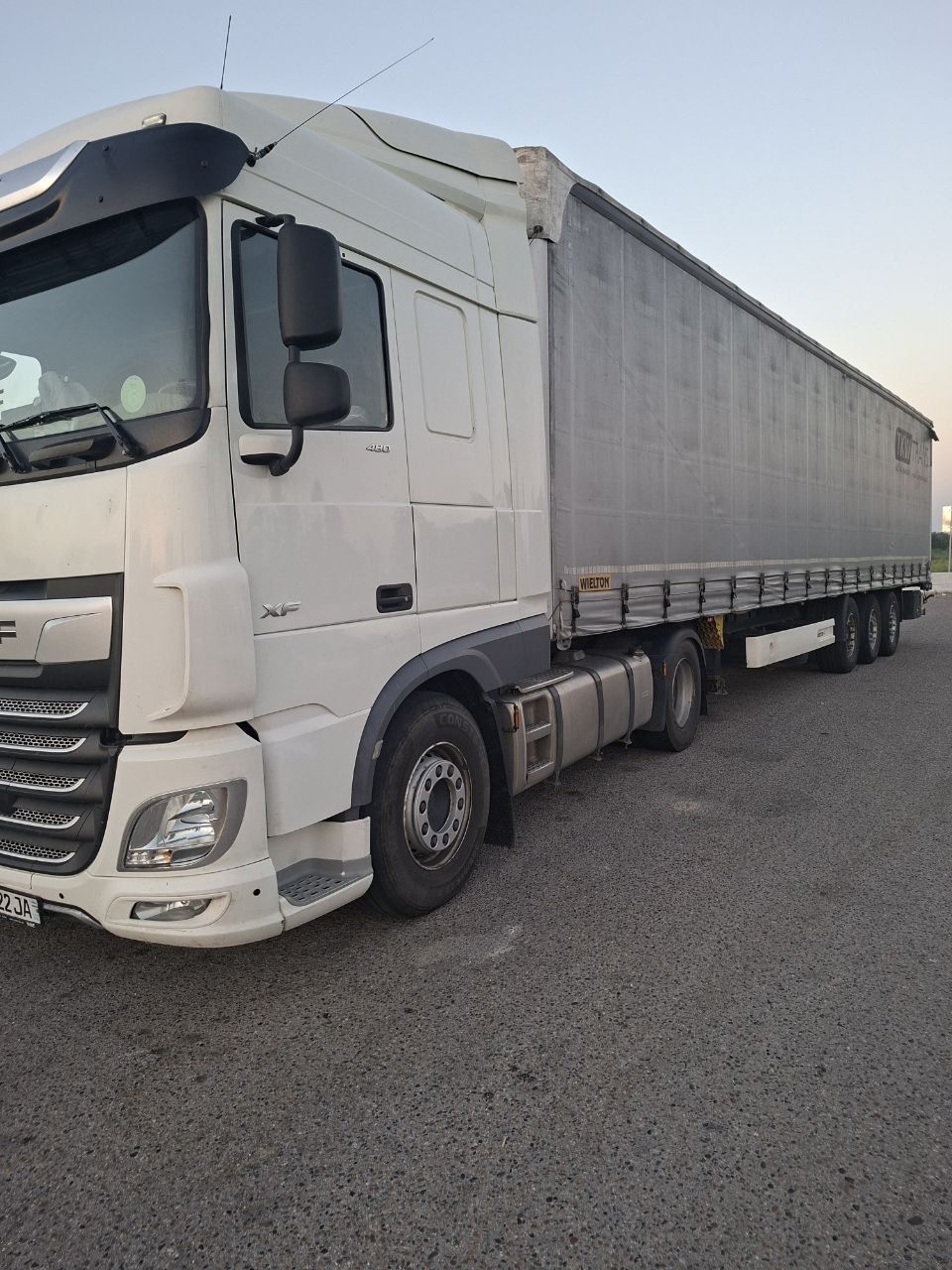 DAF XF480 EURO 6 + WIELTON Сотилади