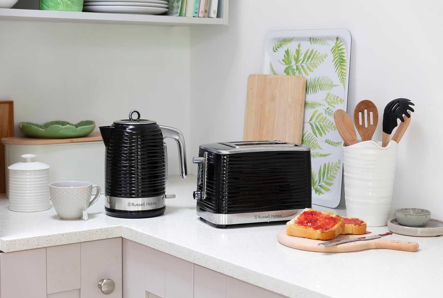 Тостер Russell Hobbs Inspire, 6 нива на запичане, 1050W