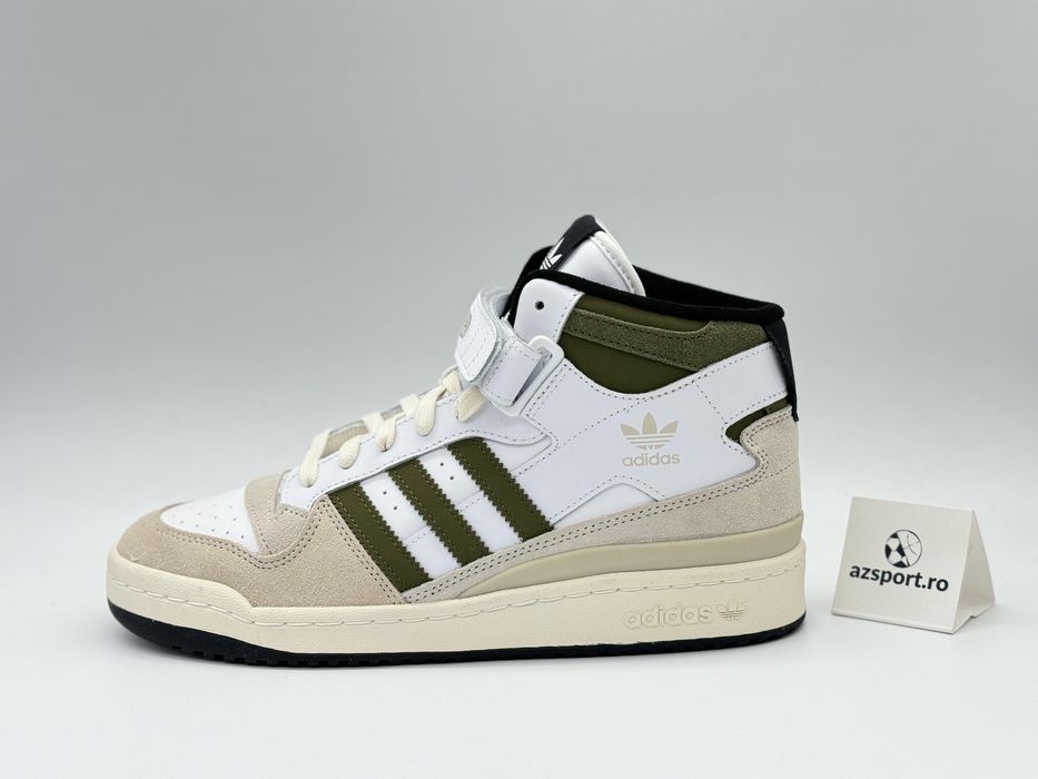 Adidas Forum Mid Noi Originali (42; 42 2/3; 44)