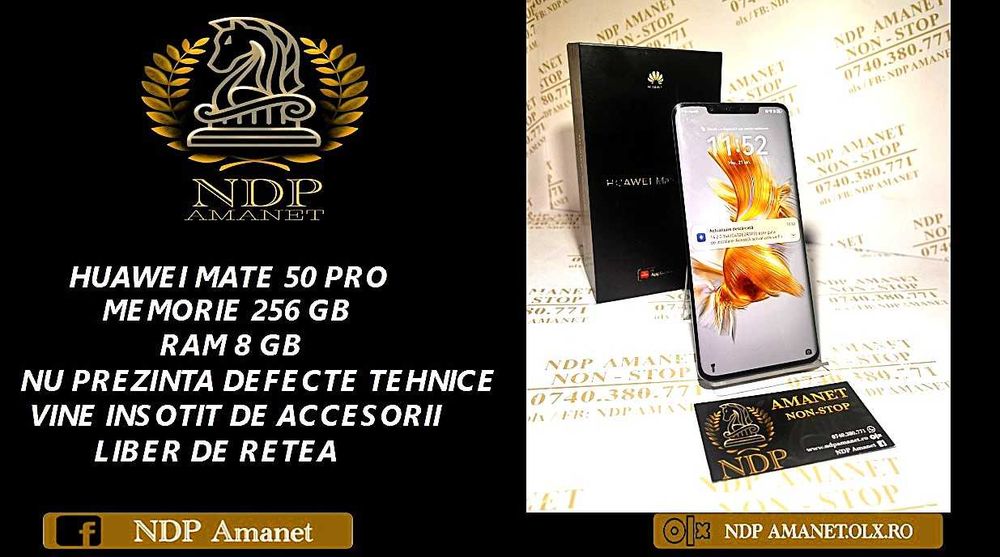 NDP Amanet Calea Mosilor 298 HUAWEI MATE 50 PRO   (21119)