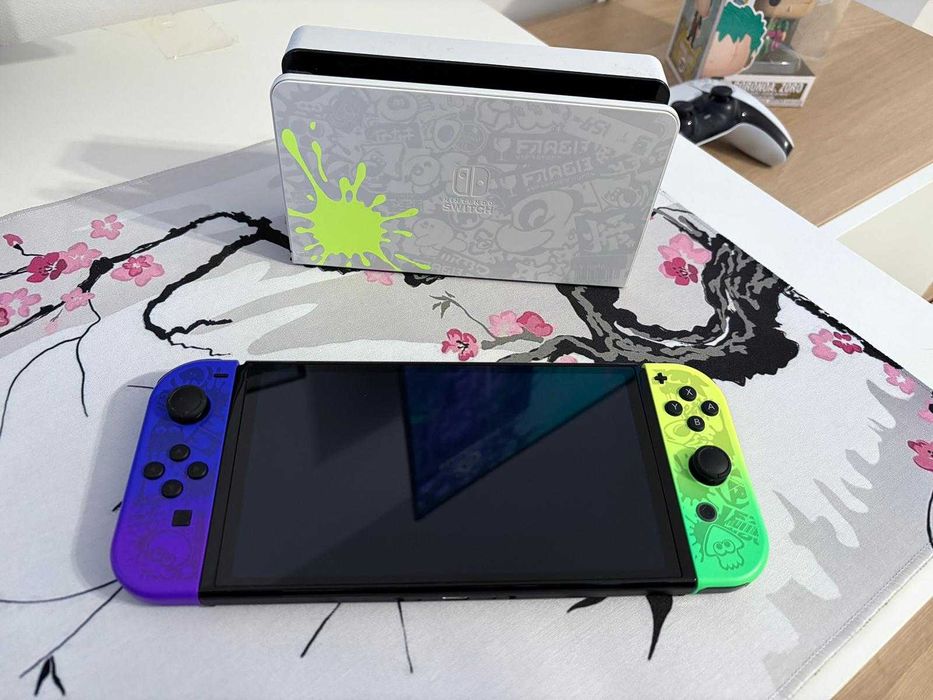 Consola NINTENDO Switch Oled Splatoon Edition