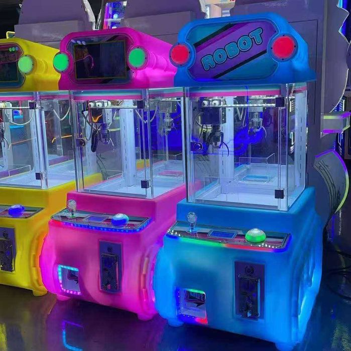 Мини кран за плюшени играчки с LED дисплей – модел „Robot“ | NOVA HOLD
