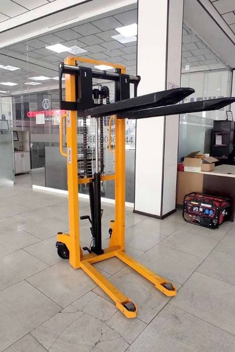 Штабелер ручной и електрически полуавтомат подьёмник техника shtablyor