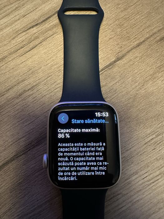 Apple watch SE 44mm Abyss Blue Sport Band