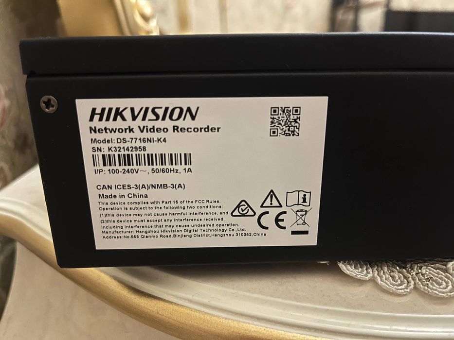 Hikvision DS-7716NI-K4 (16 канал) + 12TB HDD в подарок