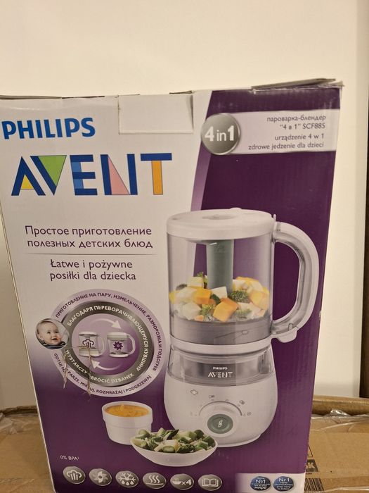 Aparat 4in1 Philips-AVENT SCF885 pentru prepararea hranei bebelusil