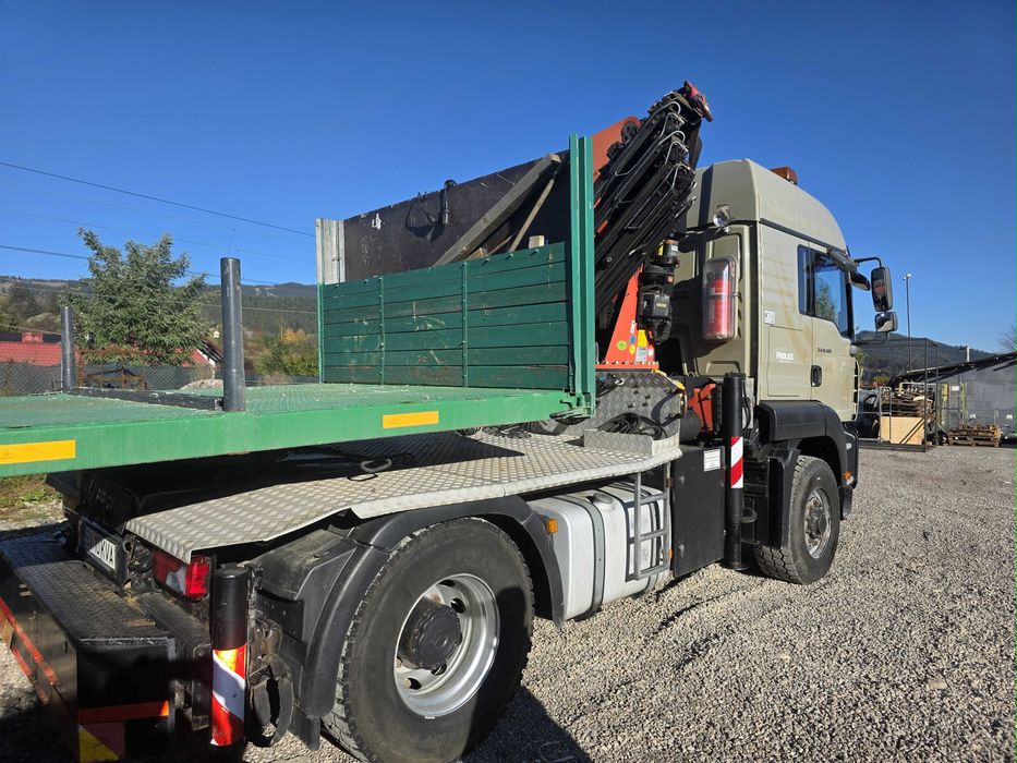 MAN 4x4 cu Macara Palfinger