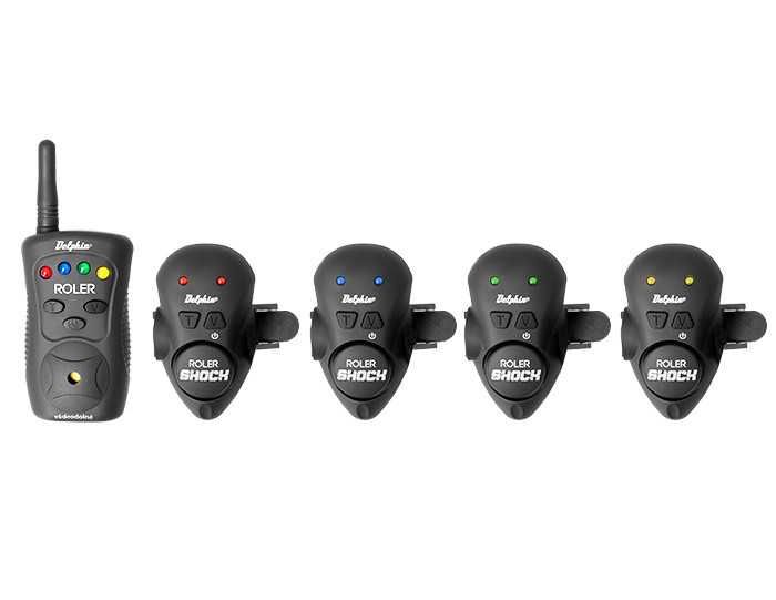 Set Avertizoare Montabile pe Lanseta + Statie Delphin Roler Shock, 4+1
