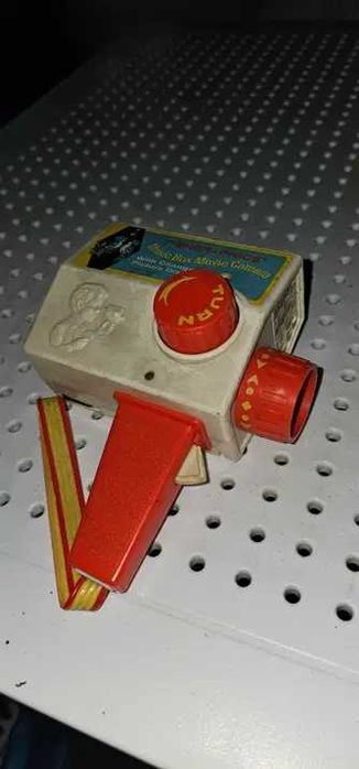 Vintage Fisher Price Music Box Movie Camera caleidoscop