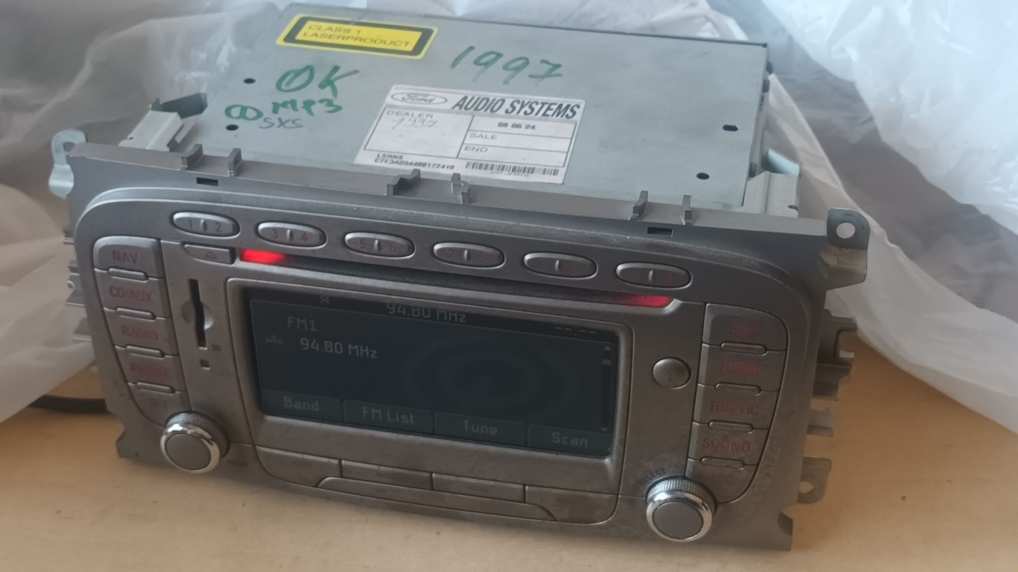 Radio CD  Ford LSRNS   Focus Mondeo Navigație GPS
