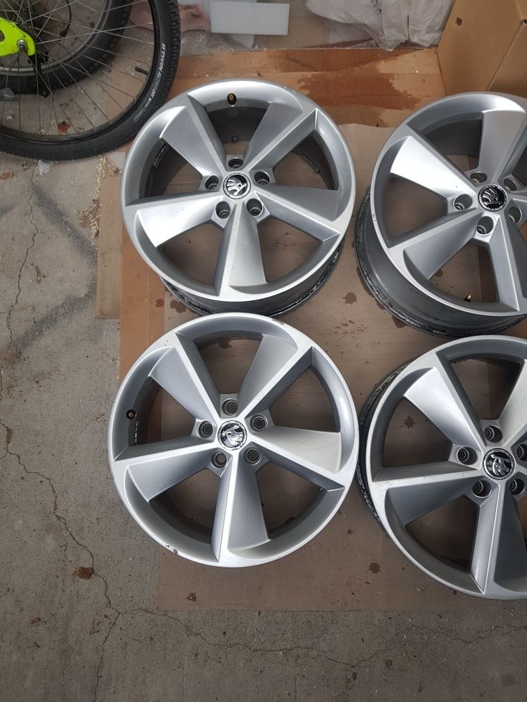 Jante skoda 5x112 pe 18