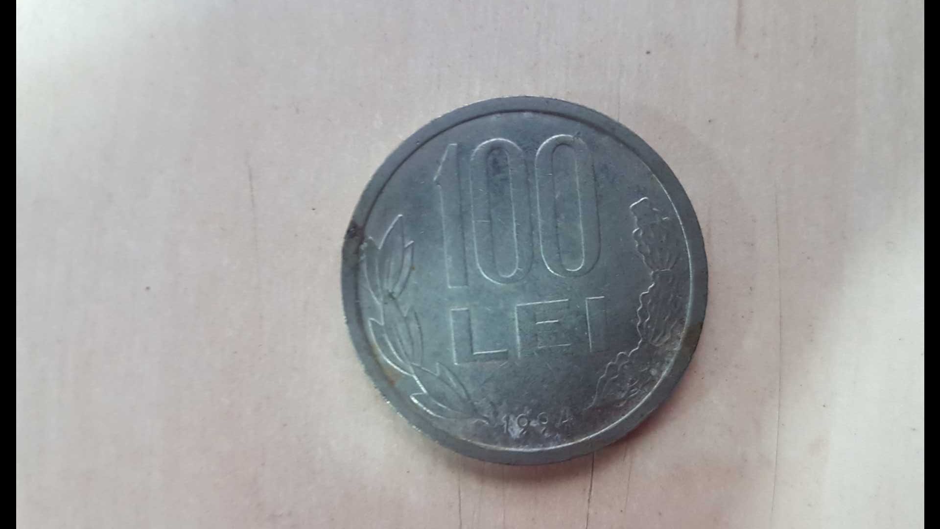 Vand moneda 100 lei 1994