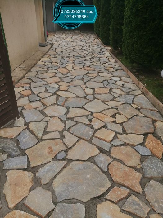 Piatră de rău pentru placări și pavaje