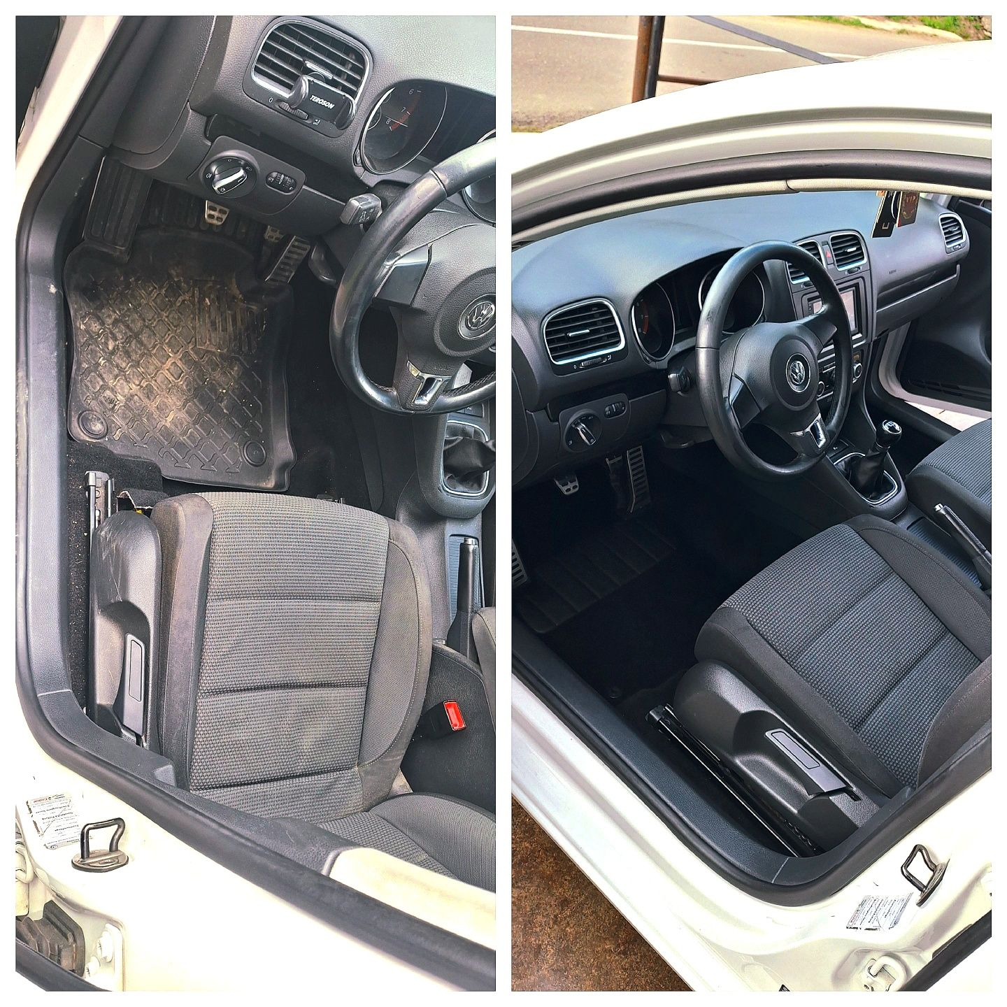 Curățare si igienizare interior auto la domiciliu.