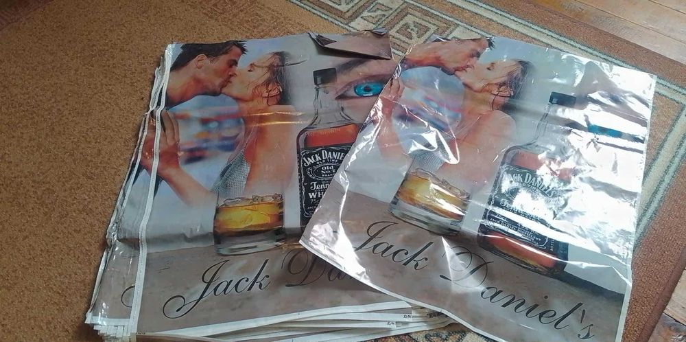 Стари торбички ParliAment SONY JACOBS CAMEL NESCAFE Jack Daniels