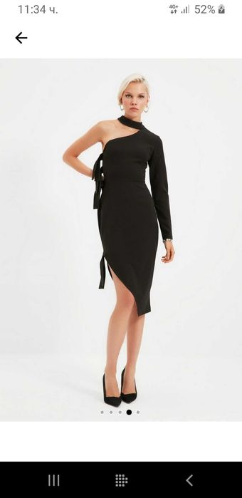 Нова асиметрична рокля