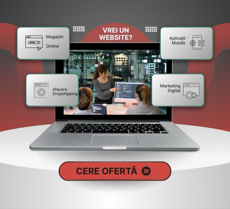 Creare Site Web / Magazin Online / Aplicații Mobile ( Super Preț)