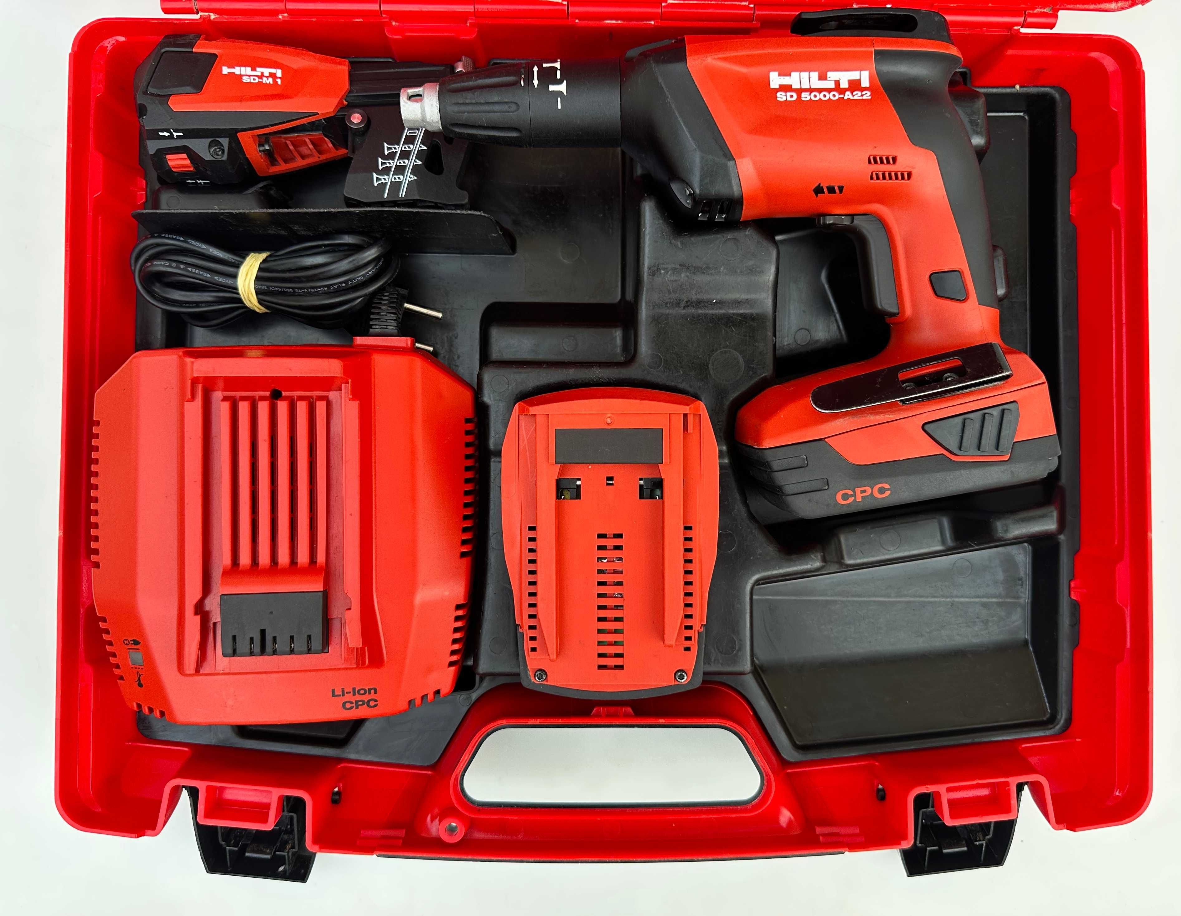 Hilti SD 5000-A22 - Акумулаторен винтоверт за гипсокартон като нов!