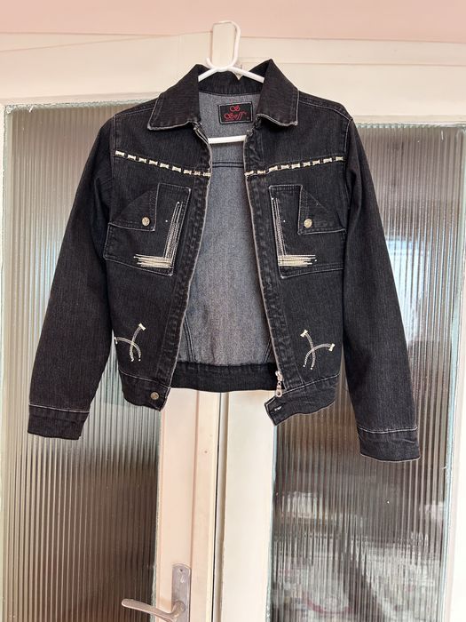 Geaca blugi neagra