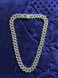 Lant Cuban Iced Out, Ice Concept, 50 cm, 15 mm
