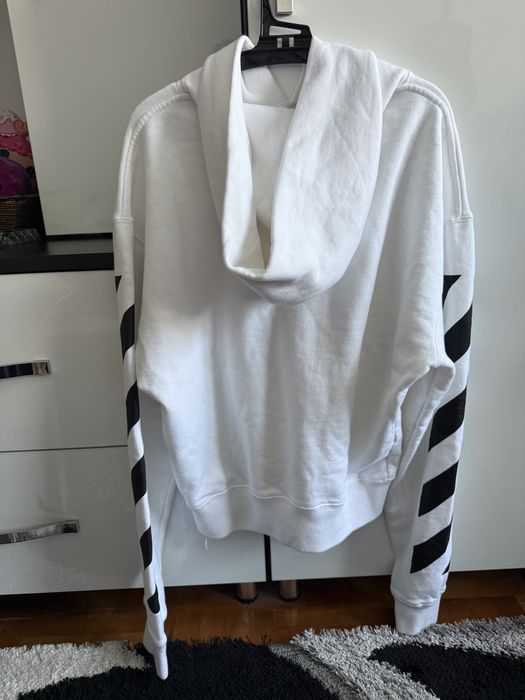 Hanorac Off-White marimea S - “Permanent” Collection