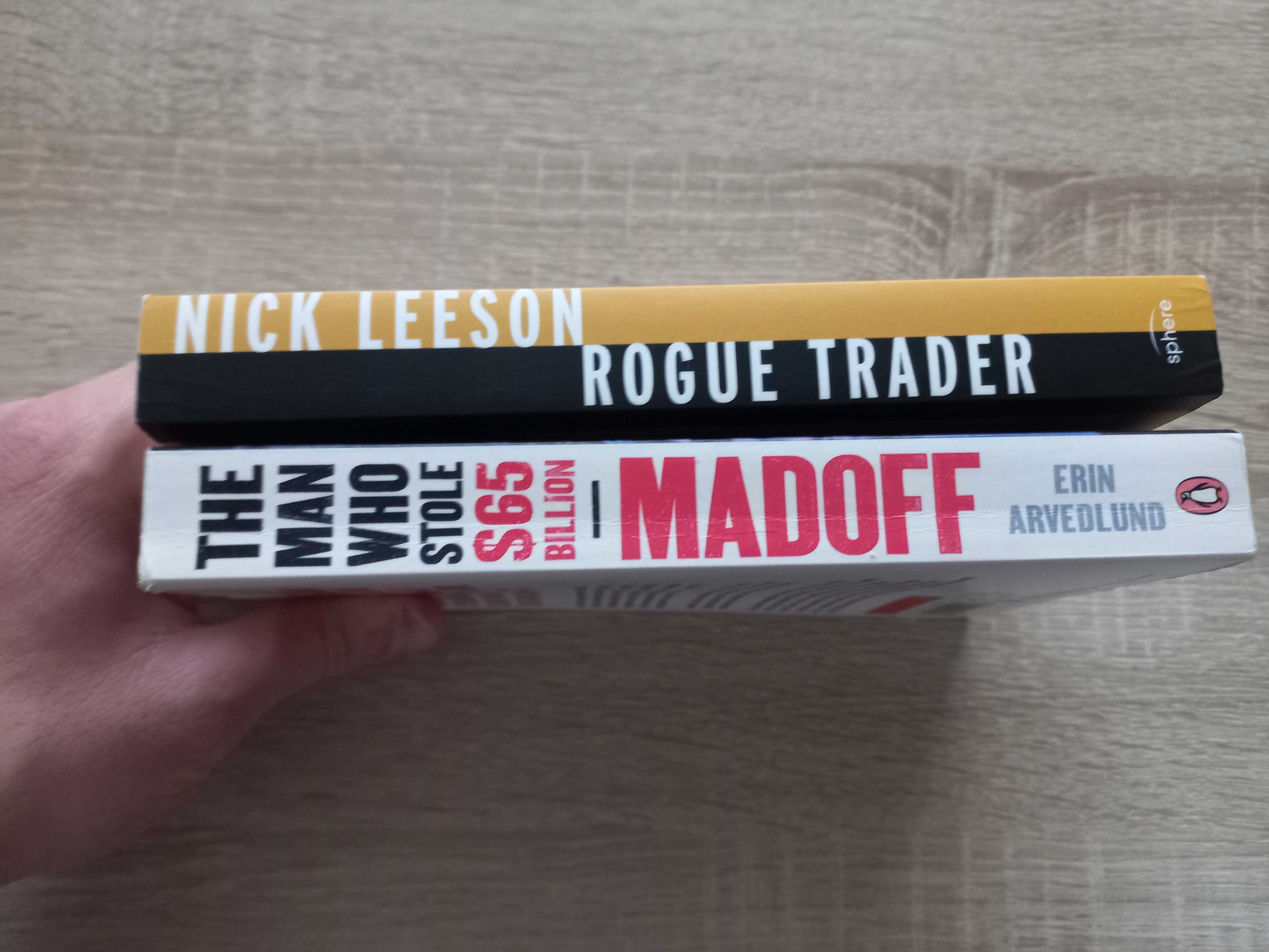 Carte engleza paperback-Nick Leeson, Bernard Madoff