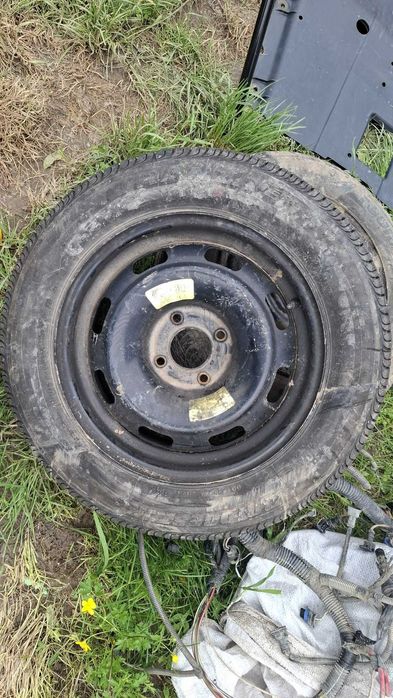 Usa dreapta fata Logan 2 alba + roata rezerva  piese dezmembrari