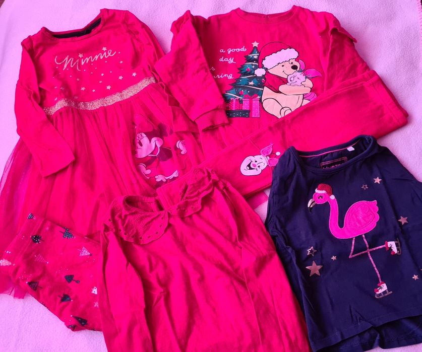 Всички дрешки за 200лв. Дрешки за момиченце next,beneton,n&m,George