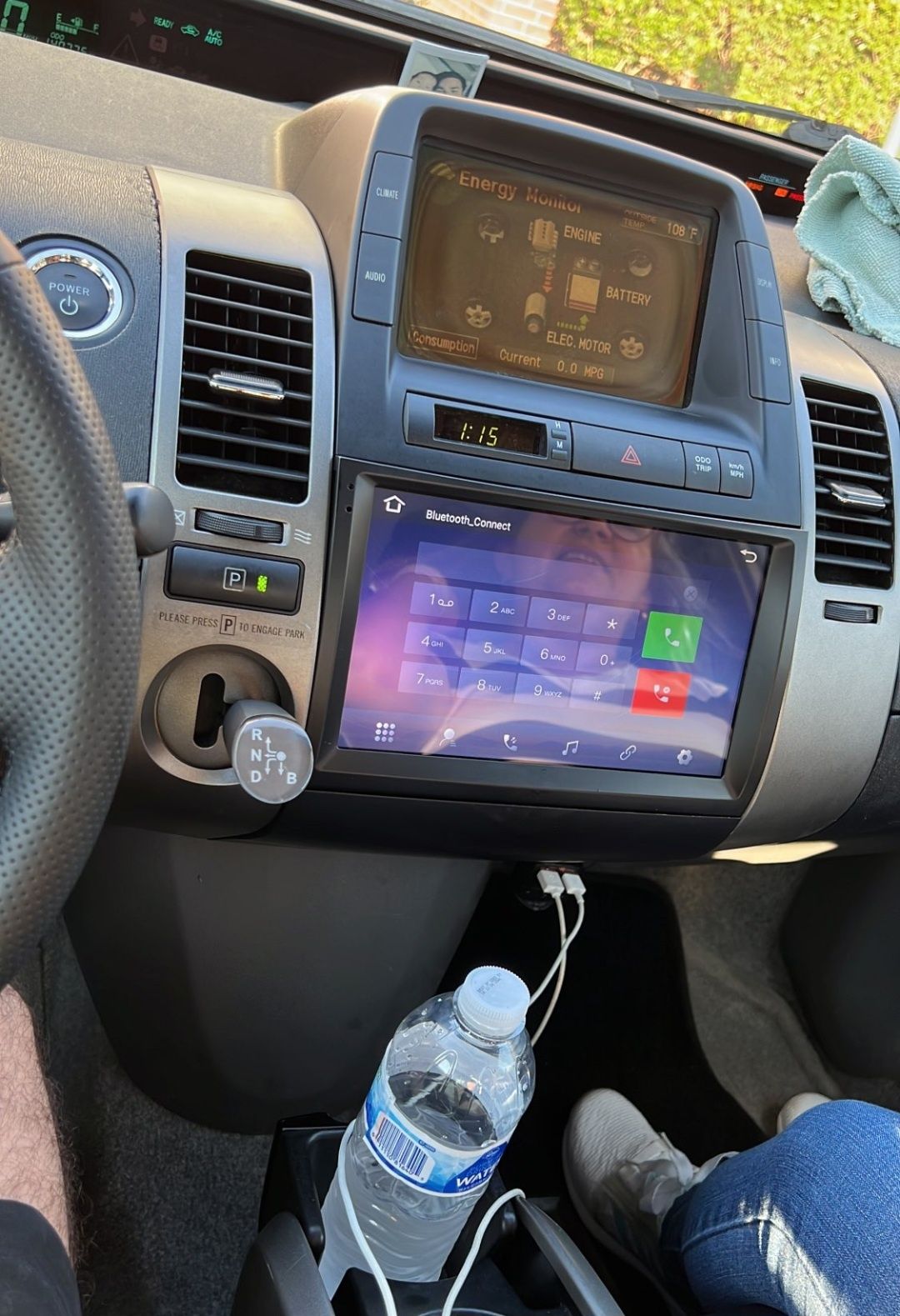 Navigatie Android Toyota Prius Waze YouTube GPS Carplay BT