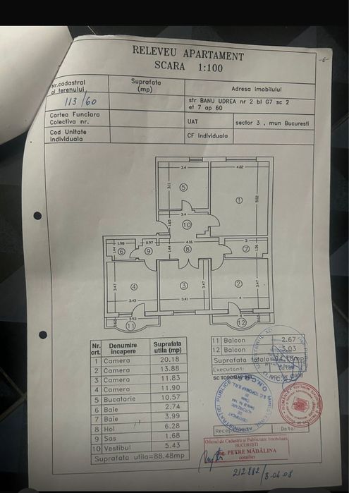 Proprietar, apartament 4 camere vitan mall