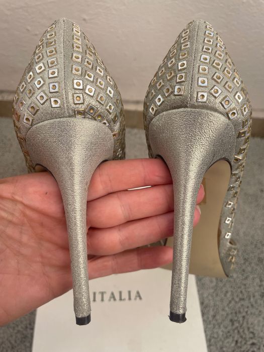 Pantofi stiletto Versace