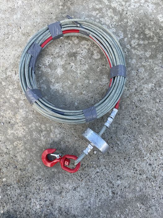 Cablu otel sufa troliu diametru 9mm - 40m, electropalan
