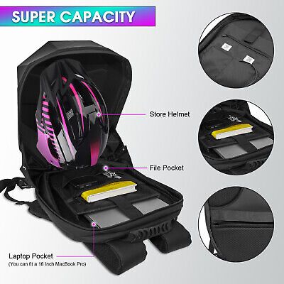 Moto skuter va bolalar uchun led sumka ryukzak