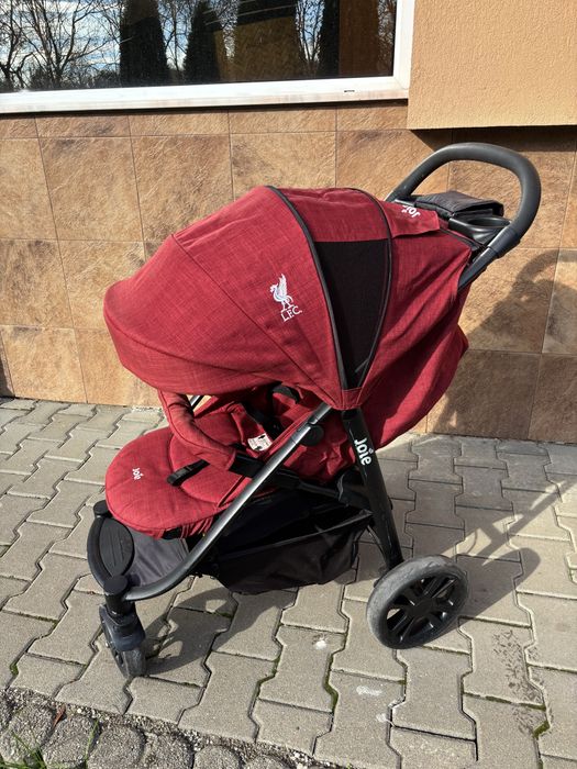 Carucior pliabil Joie Litetrax 4 Flex Liverpool rosu