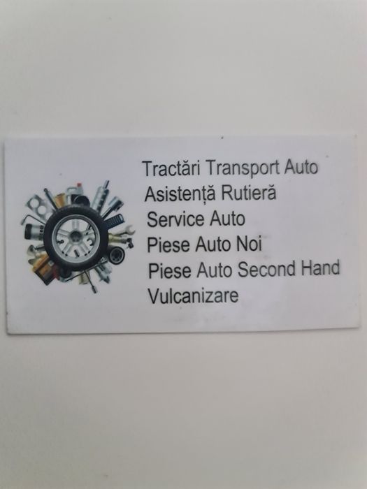 Asistenta Rutiera Tractari Service Auto Vulcanizare Piese Auto